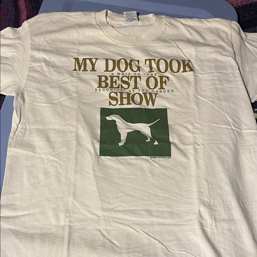 Vintage Dog Show Humor Shirt
